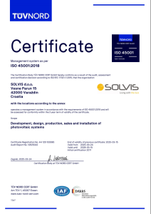 Health and Safety Management <br /> EN ISO 45001:2018